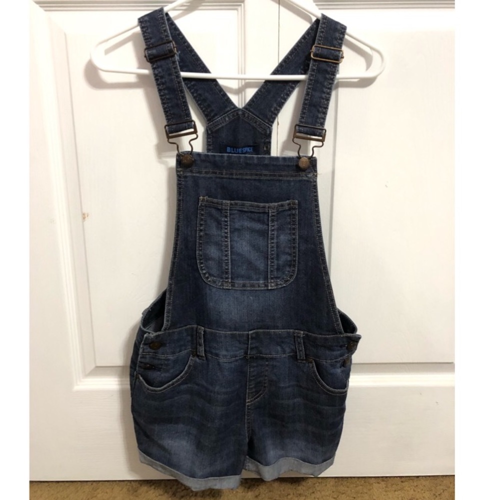Jean Short Overalls